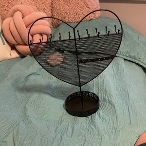 Heart shape jewelry organizer